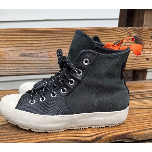 Converse Chuck 70 Explorer Waterproof Hi Top Sneaker Boot 171439C BLACK M 6 W 8 - Picture 3 of 8